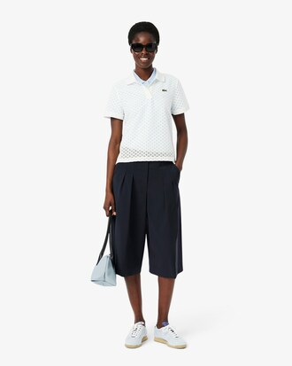 Polo L.12.D slim fit en mini piqué stretch