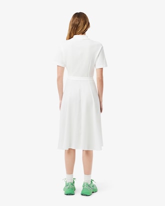Robe polo évasée Petit Piqué