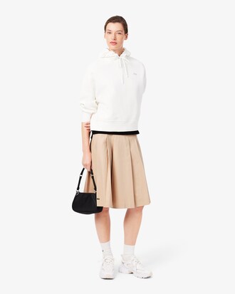 Sweatshirt oversize &agrave; capuche ajustable