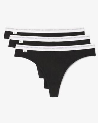 Lot de 3 strings coton stretch