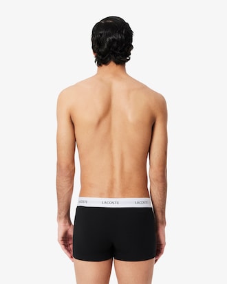 Lot de 3 boxers courts coton stretch