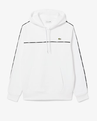 Sweatshirt classic fit bandes sigl&eacute;es