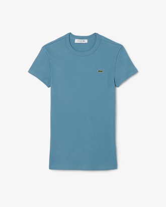 T-shirt slim fit coton côtelé