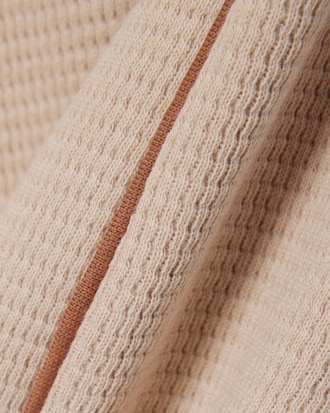 Ensemble de pyjama coton gaufr&eacute;