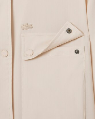 Chemise oversize laine mélangée Défilé