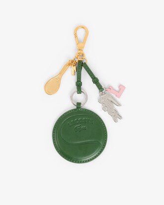 Porte-cl&eacute;s L Charms raquette tennis miroir