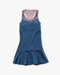 Robe dos nageur Tennis Lacoste SPORT ultra-dry imprim&eacute;e