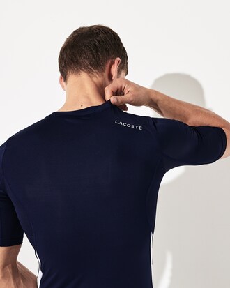 T-shirt col rond Lacoste SPORT x Novak Djokovic respirant