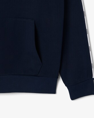 Sweatshirt classic fit bandes sigl&eacute;es