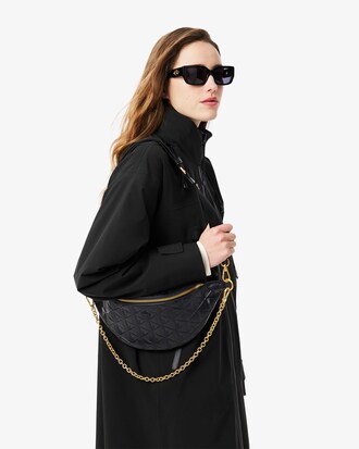 Sacoche Maheki en cuir embossé