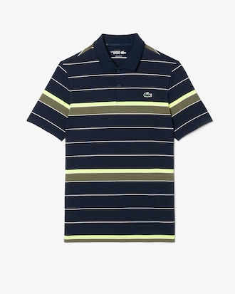 Polo Golf Ultra Dry stretch rayé