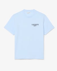 T-shirt jersey imprim&eacute; tennis graphique