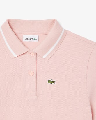 Polo en Petit Piqué dos plissé