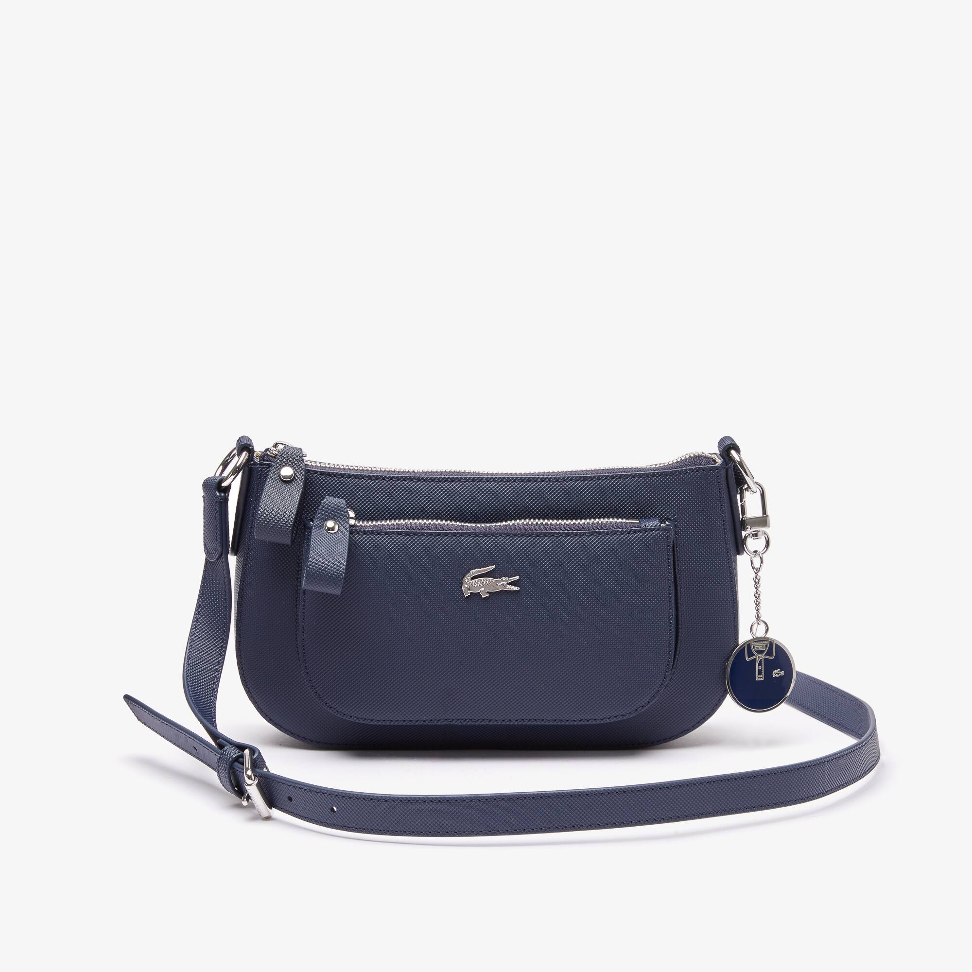 Petit sac baguette à bandoulière Daily Classic en petit piqué | LACOSTE
