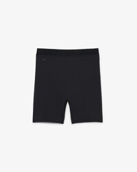 Short cycliste taille haute microfibre