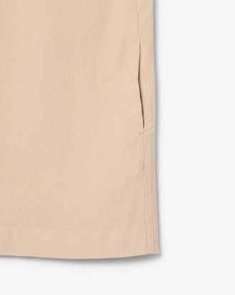 Robe sans manches velours c&ocirc;tel&eacute;