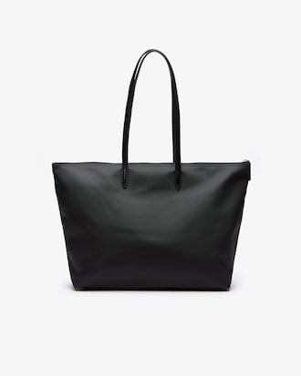 Grand sac cabas zippé L.12.12 Concept color-block avec poche