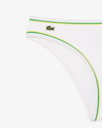 Bas de maillot de bain détails contrastés