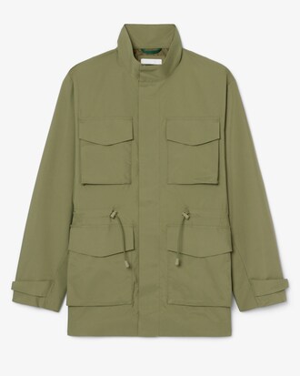 Veste mi-longue d&eacute;perlante coupe-vent