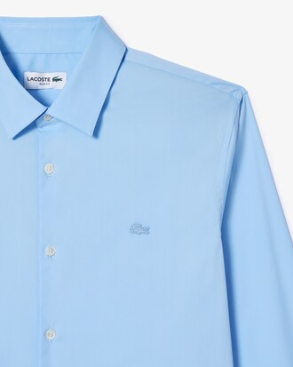 Chemise slim fit popeline stretch
