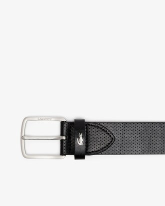 Coffret ceinture en cuir et porte-cartes
