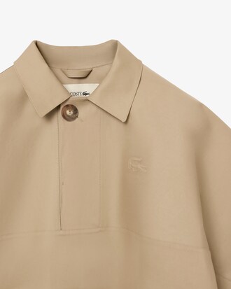Polo imperm&eacute;able oversize Lacoste x Mackintosh