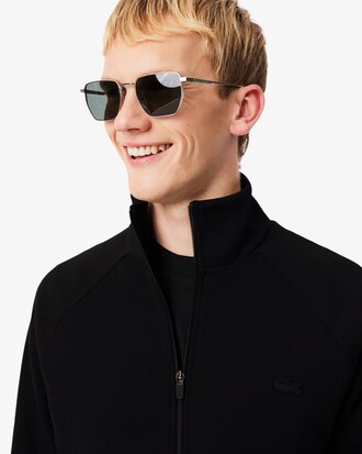 Sweatshirt Commuter zipp&eacute; jersey double face