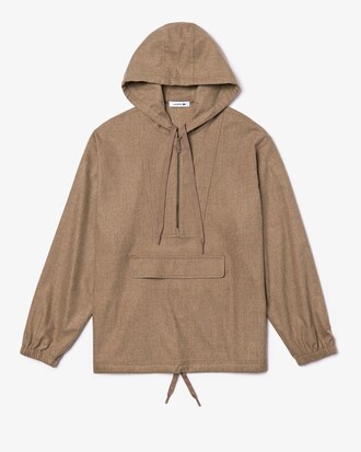 Veste &agrave; capuche unisexe &Eacute;dition D&eacute;fil&eacute; en laine vierge unie