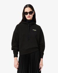 Sweatshirt oversize à capuche siglé