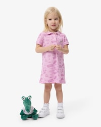 Robe polo Piqu&eacute; imprim&eacute;