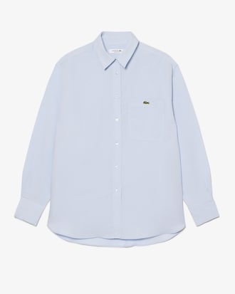 Chemise oversize lin m&eacute;lang&eacute;