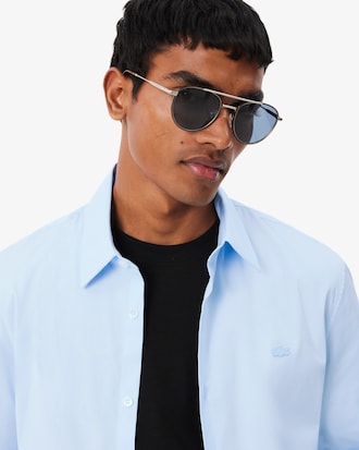 Chemise popeline stretch slim fit