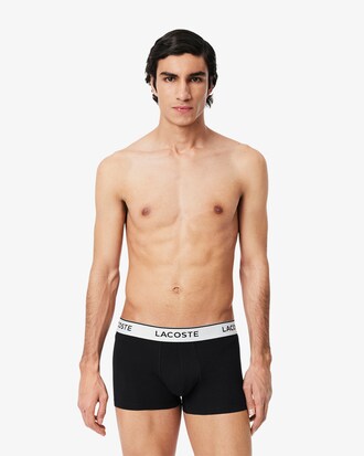 Lot de 3 boxers courts coton stretch