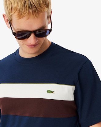 T-shirt jersey color-block