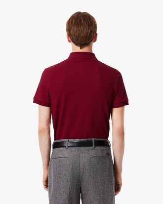 Polo Paris regular fit en Piqué stretch