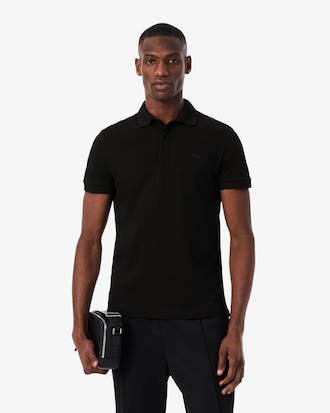 Polo Paris regular fit en Piqué stretch
