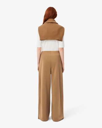 Pantalon de surv&ecirc;tement Piqu&eacute; &agrave; plis