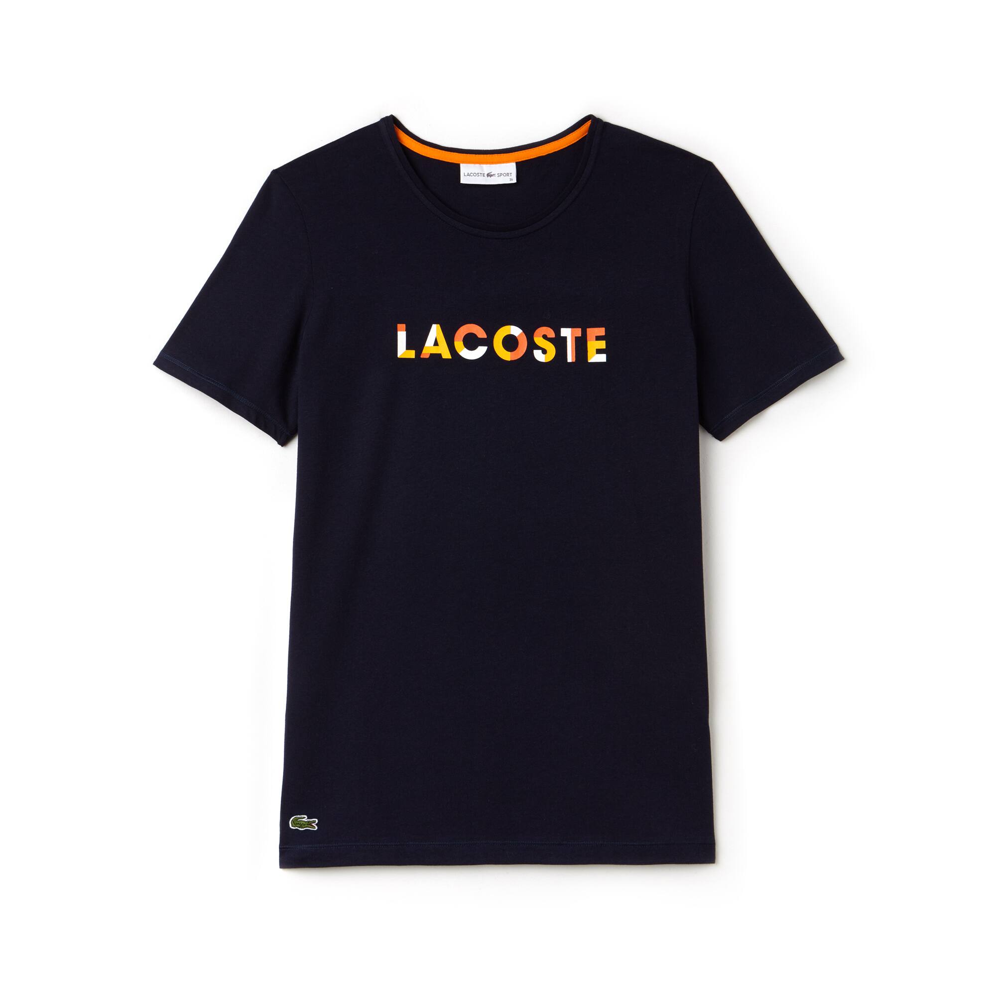 T-shirt col rond Tennis Lacoste SPORT en jersey avec marquage | LACOSTE