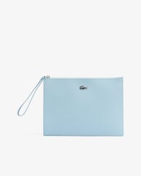 Pochette Anna en toile enduite piquée