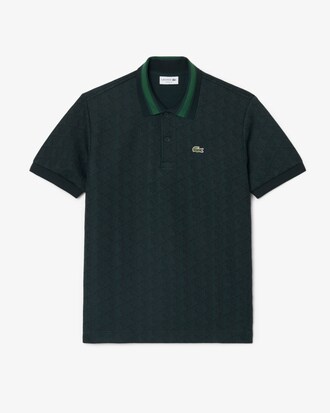 Polo classic fit jacquard monogramme