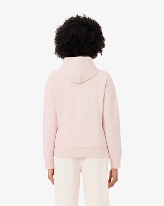 Sweatshirt &agrave; capuche zipp&eacute; en Piqu&eacute;
