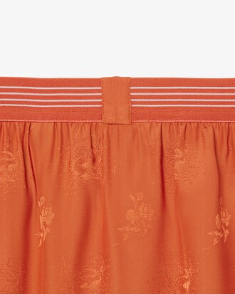 Jupe tulle broderies paysages D&eacute;fil&eacute;