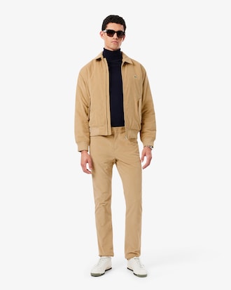 Pantalon velours c&ocirc;tel&eacute; slim fit
