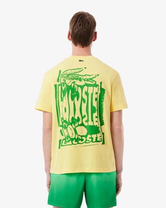 T-shirt jersey de coton graphique