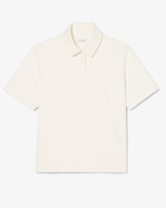 Polo oversize denim l&eacute;ger