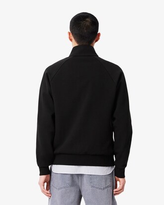 Sweatshirt zippé jersey double face