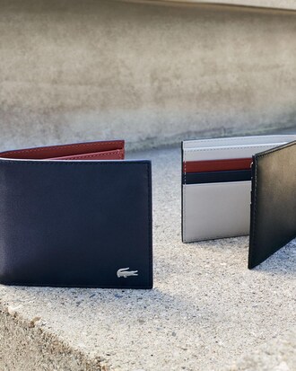 Portefeuille Fitzgerald en cuir color-block 6 cartes