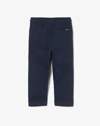 Pantalon chino gabardine de coton stretch