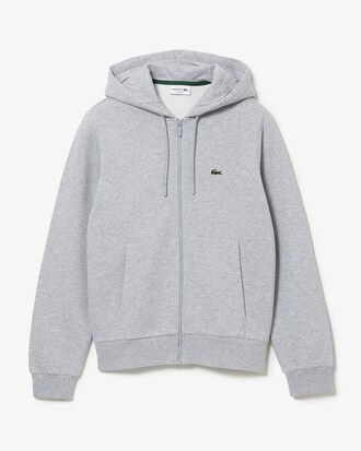 Sweatshirt &agrave; capuche zipp&eacute; molleton