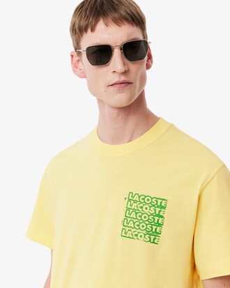 T-shirt jersey de coton graphique